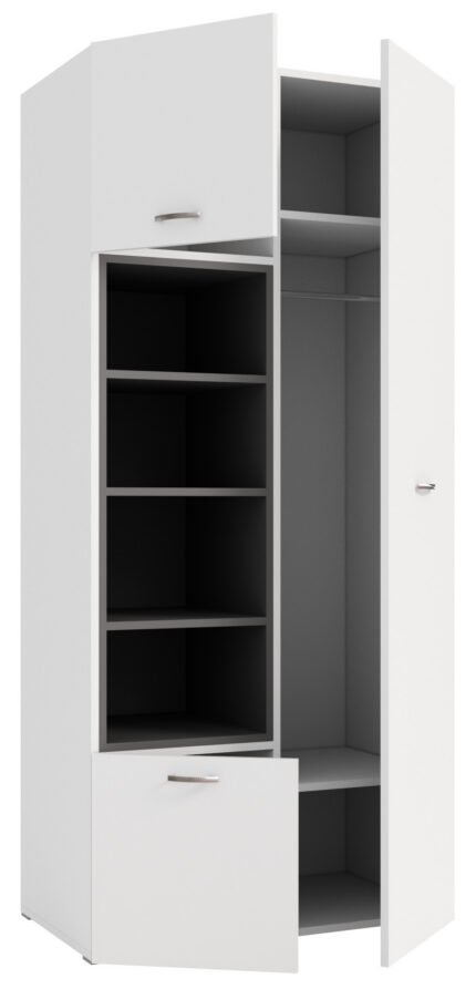 Шафа 3Д + ніша "Тоскана" ДСП (ш.1000 / в.2225 / г.570)