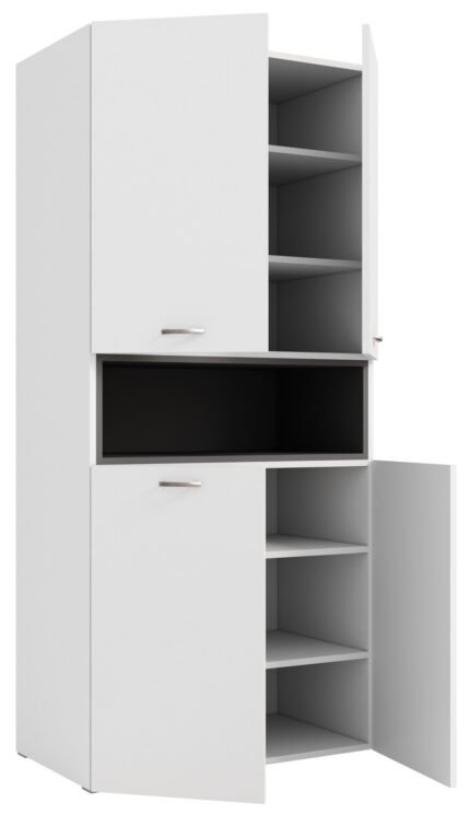 Шафа 4Д + ніша "Тоскана" ДСП (ш.1000 / в.2225 / г.570)