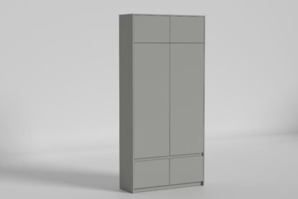 Шафа розпашна Space/Спейс , Готові кольорові рішення  Бетон світлий