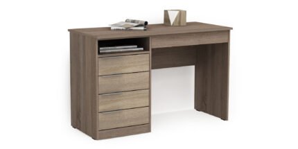 Стіл офісний 6, Готові кольорові рішення  Дуб сонома світлий