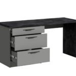 Тумба під ТБ Rosso/Россо з шухлядами 1618х600х804, Готові кольорові рішення  Бетон світлий