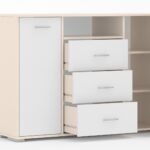 Тумба взут. Д.60.1Д, ДСП глянець