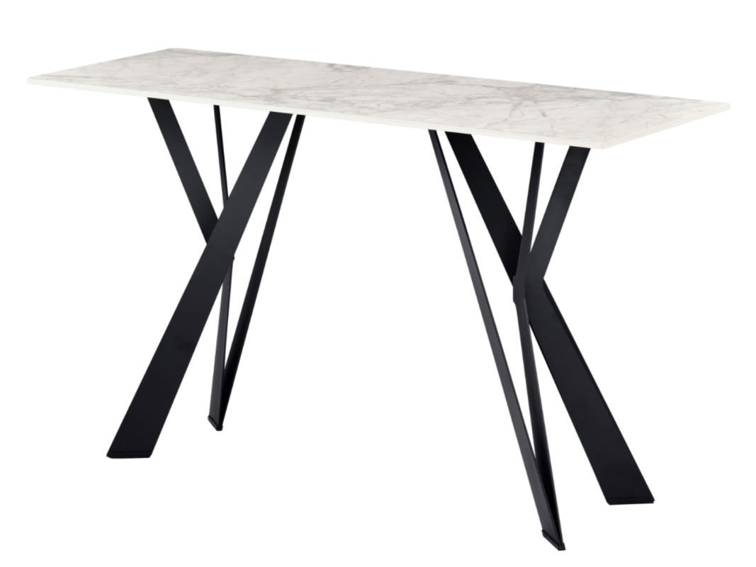 Teo-console-bianko-kararra/black