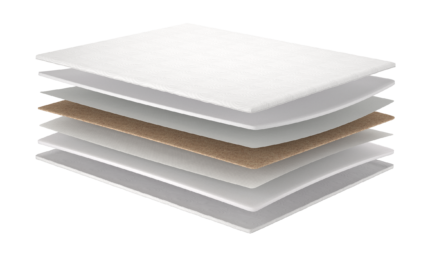 Матрац топпер Extra Kokos Matro-Roll-Topper/Екстра кокос, Розмір матрацу (ШхД) 80x190