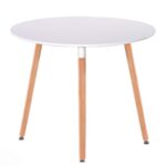 Стіл обідній СІРІУС (Китай) MDF (D=60cm), білий
